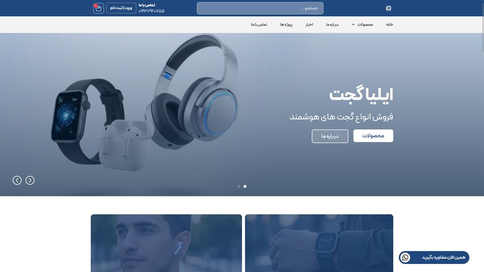 نمونه‌کار ایلیا گجت